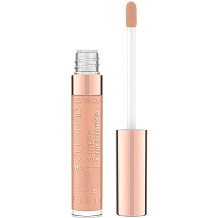 Catrice Clean ID Hydra Lip Plumper Lip Gloss 3ml - Shade 020 Beige Dahlia Vegan and Fragrance-Free