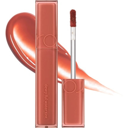 rom&nd Dewyful Water Tint Lip Gloss Longlasting Lip Tint Moisturizing Natural Gloss MLBB 0.18 fl oz - Salty Peach