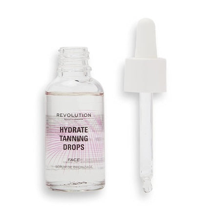 Revolution Beauty Buildable Face Tanning Drops Self Fake Tan 50ml
