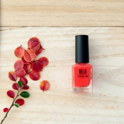Mia Cosmetics-Paris 0482 Coral Reef Nail Polish 11ml Orange