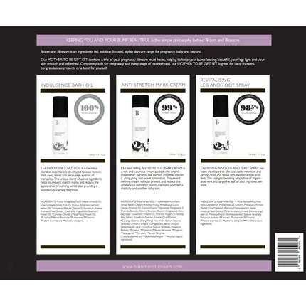 Bloom B&Blossom Mother To Be Gift Set 3pc