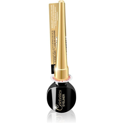 Eveline Celebrities Waterproof Eyeliner Pencil For Eyes Black