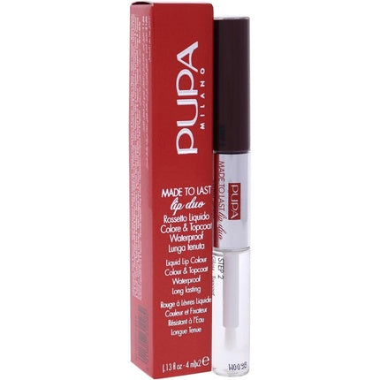 Pupa Milano Made To Last Lip Duo Liquid Lipstick N. 017 Red Wine 29g