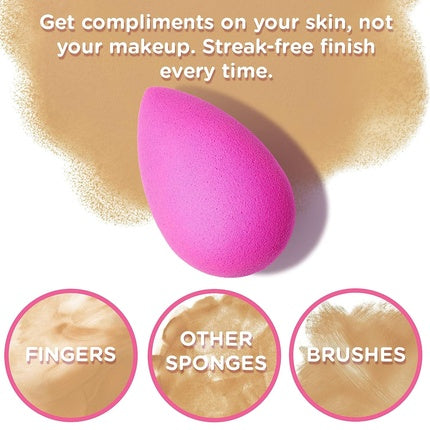 beautyblender Limited Edition Double Delight Blend & Cleanse Set with Original Pink Blender Liquid Blendercleanser and Silicone Scrub Mat Vegan Cruelty Free Made in USA