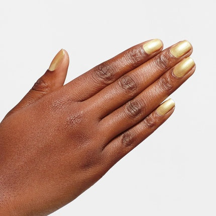 OPI Infinite Shine Long-Wear Bright Metallic Finish Sheer Gold Nail Polish 0.5 fl oz