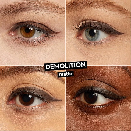 Urban Decay 24/7 Glide-On Waterproof Eyeliner Pencil Smudge-Proof 16HR Wear Long-Lasting Ultra-Creamy Blendable Formula Sharpenable Tip Demolition Matte Deep Brown