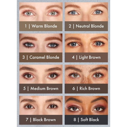 HUDA BEAUTY BombBrows Full and Fluffy Volumizing Fiber Gel Light Brown