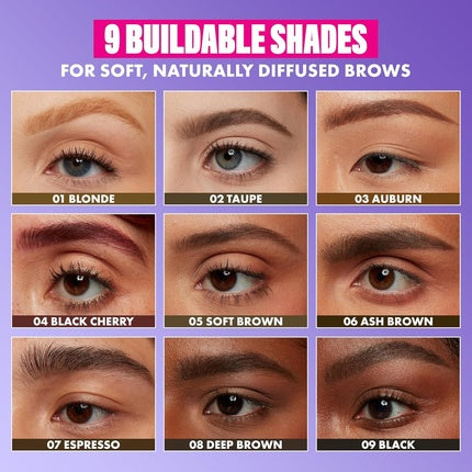 Nyx Professional Makeup Powder Loud Brow Pencil Buildable Shades Up To 12