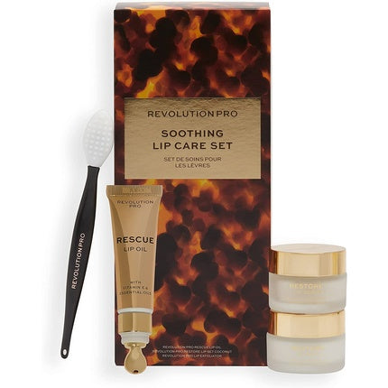 Revolution Pro Soothing Lip Care Gift Set - 4 Pieces