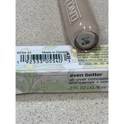 Clinique Even Better All-Over Concealer + Eraser Wn 01 Flax 6ml