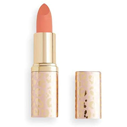 Revolution Pro New Neutrals Blushed Satin Matte Lipstick Reveal, Peach
