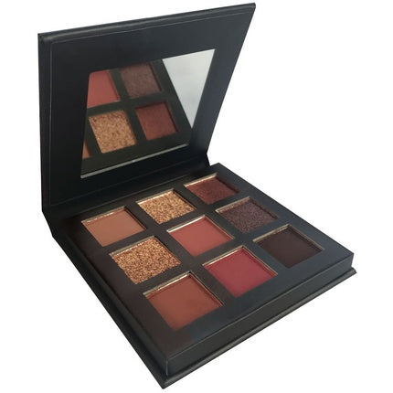 Alluring Pressed Pigment Palette - Bronze and Golden Shimmer and Matte Eyeshadow