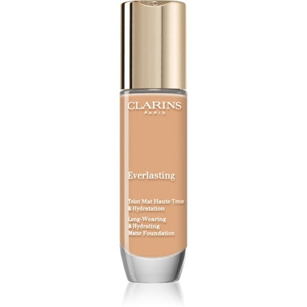 Clarins Everlasting Foundation 107C 30 ml - Long-lasting Matte Finish