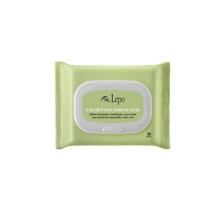 LEPO Face and Eye Makeup Remover Wipes with Chamomile and Aloe Vera Extract Gentle Makeup Removal for Fresh and Hydrated Skin