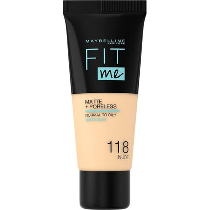Maybelline Fit Me Matte Poreless Foundation 118 - 30ml