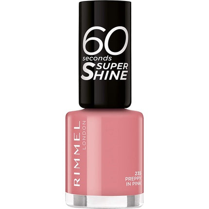 Rimmel 60 Seconds Nail Polish Preppy in Pink 8ml