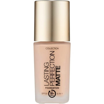 Collection Cosmetics Lasting Perfection Matte Foundation Full Coverage 27ml Biscuit