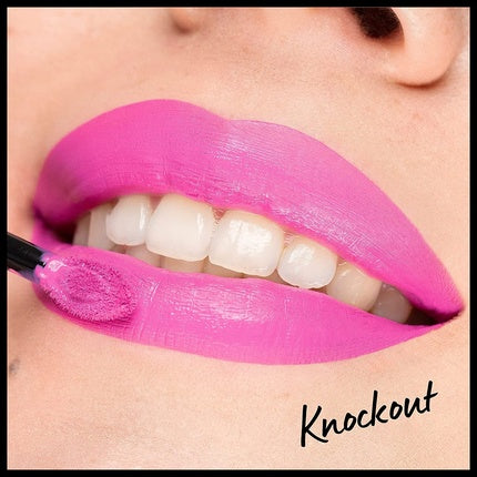NYX Professional Makeup Lip Lingerie XXL Matte Liquid Lipstick Knockout Bubblegum Pink 0.13 Fl Oz