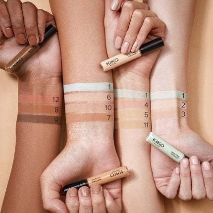 KIKO Milano Skin Tone Concealer Fluid Smoothing Concealer with Natural Finish 3.5ml