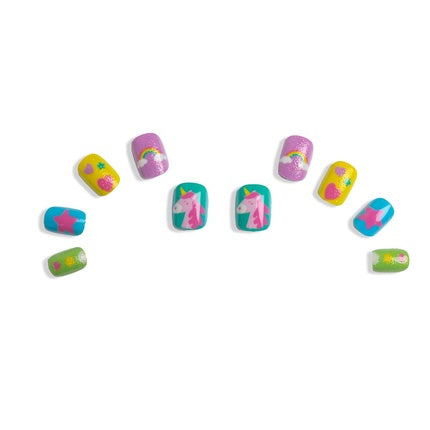 Martinelia Nail Set for Girls - Pink Press-On Nails - Fun Beauty