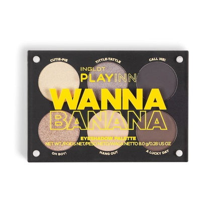 Playinn Eyeshadow Palette Wanna Banana - 8g