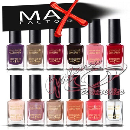 Max Factor Glossfinity Nail Polish 185 Ruby Fruit 11ml