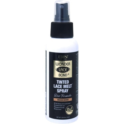 EBIN Wonder Lace Bond Tinted Lace Melt Pump Spray 100ml Medium Brown