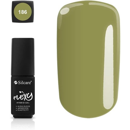 186 Silcare Soak Off Hybrid UV LED Flexy Gel Manicure Nails 4.5g