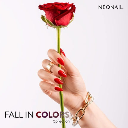 Neonail Red UV Nail Polish 7.2ml for Women Grace LED UV 8764-7