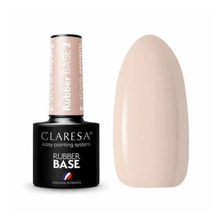 Claresa Rubber Base Hybrid Nail Polish Base 2 5g