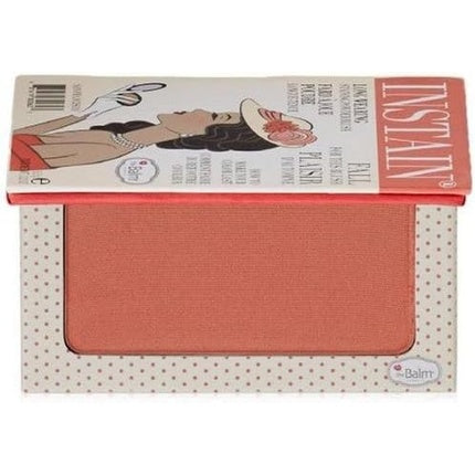 theBalm Instain Long-Wearing Powder Staining Blush Swiss Dot Peach