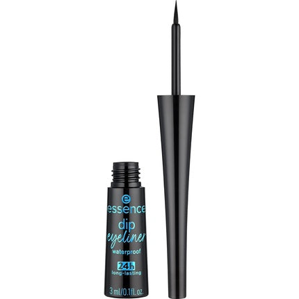 Essence Dip Eyeliner Waterproof 24h Long-Lasting No. 01 Black