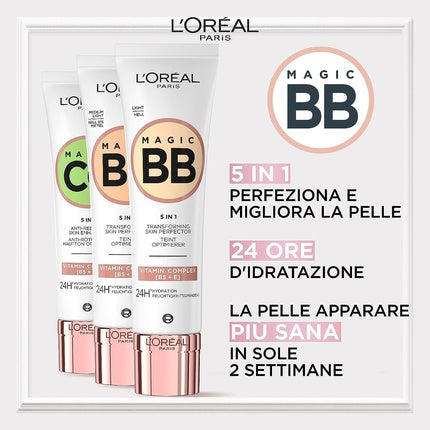 L'Oréal Paris BB Cream C'est Magic 5 in 1 30ml Medium Light