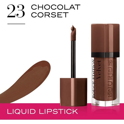Bourjois Velvet Matte Lipstick 23 Chocolate Corset