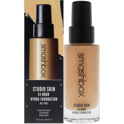 Smashbox Studio Skin 24 Hour Wear Hydrating Foundation 1 oz 29.57 ml Light-Medium With Warm Undertone For Women