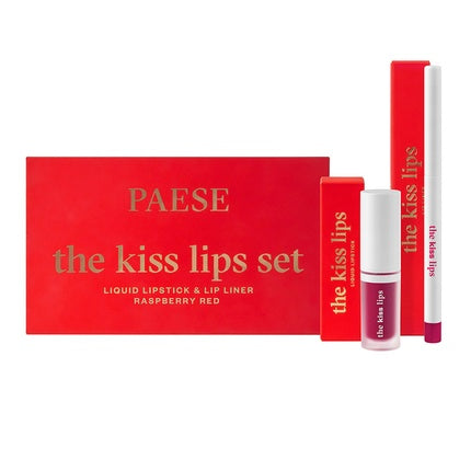 Paeseset The Kiss Lips Lipstick 05 Raspberry Red - 34ml