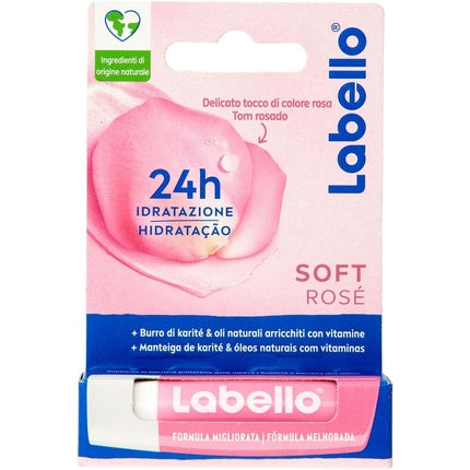 Labello Soft Rose Lip Balm 6g