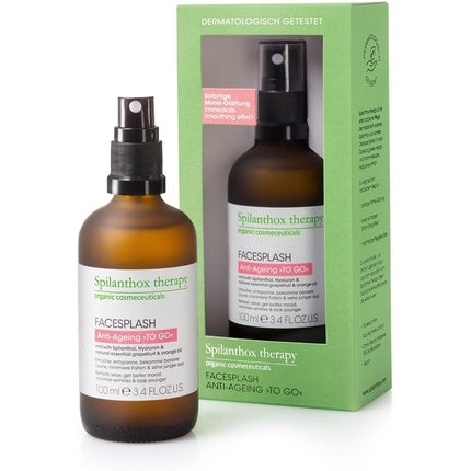 Spilanthox Therapy Facesplash Anti-Aging Firming & Nourishing Facial Care Setting Spray for Make-Up Vegan Natural Cosmetics 100ml