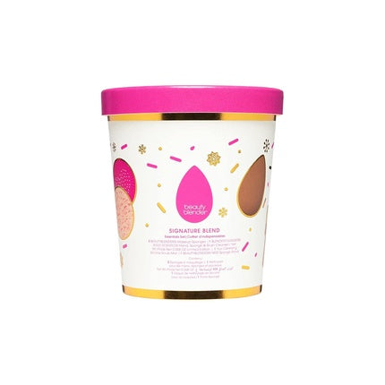 beautyblender SIGNATURE BLEND Essentials Set with 2 Limited Edition beautyblender Sponges Blendercleanser Silicone Scrub Mat and NEST Sponge Stand Vegan Cruelty Free Made in the USA