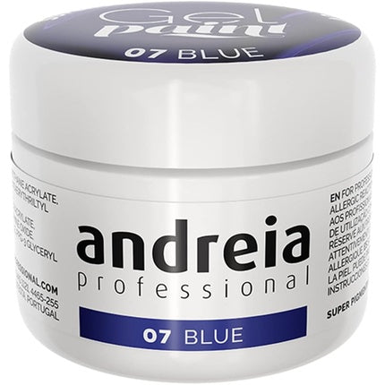 Andreia Professional Nail Art Design Gel Paint Pots 4g 07 Blue