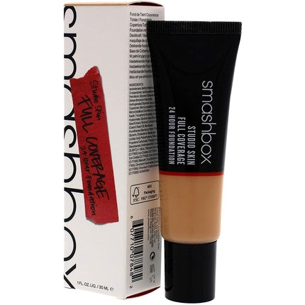 Smashbox Skin Full Coverage 24 Hour Foundation 2.4 Light Medium Warm and Peachy 30ml