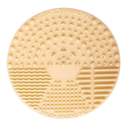 Nanshy Silicone Makeup Brush Cleaner Pad & Cleaning Palette Glove Set of 2 Tools for Quick Clean or Deep Cleansing