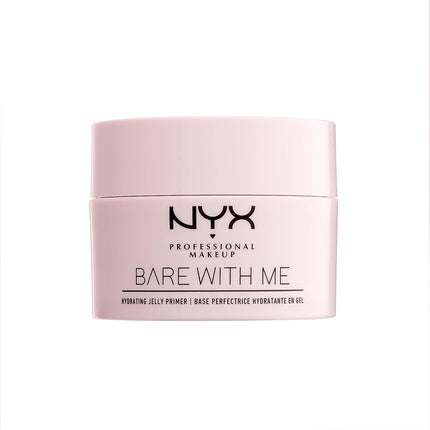 NYX Professional Makeup Bare With Me Hydrating Jelly Primer with Aloe and Cucumber Extract Water-Based Gel Formula Inspired by Skincare 40ml