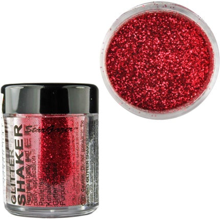 Stargazer Red Glitter Shaker for Eyes, Lips, Face, Body, Hair and Nails