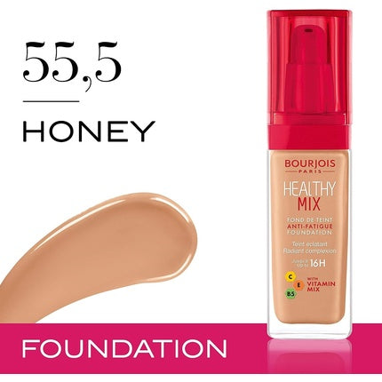 Bourjois Healthy Mix Foundation 55.5 Honey 30ml