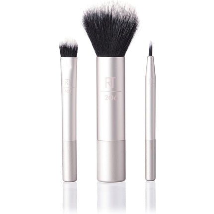 Real Techniques Limited Edition Natural Mini Glow Holiday Kit 4 Piece Gift Set