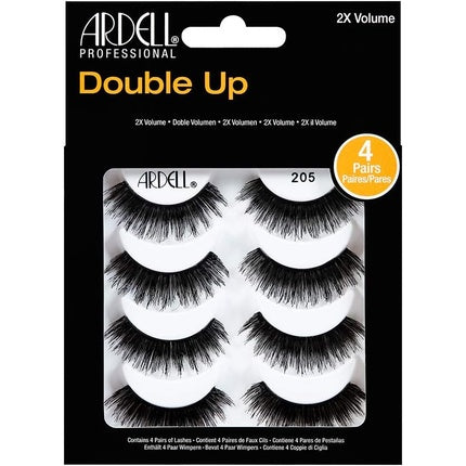 ARDELL Double Up 205 False Eyelashes 4 Pack - 25g