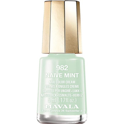 Mavala Dash & Splash 2019 Nail Polish Collection Naive Mint 15ml