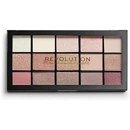 Revolution Beauty London Reloaded Eyeshadow Palette Highly Pigmented 15 Shades