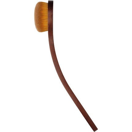 Puder Rouge Highlighter and Contour Brush with Soft Touch Fiber Vegan Synthetic Size 13 Made in Germany